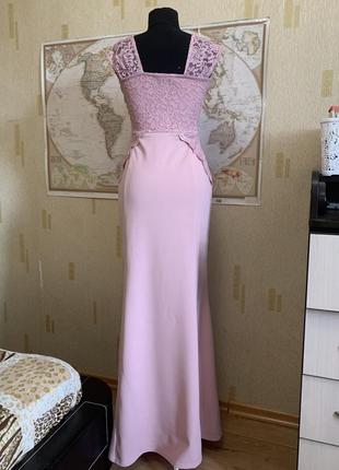 Довга сукня святкова максі плаття на випускний quiz розмір s/m2 фото
