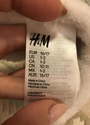 Пинетки h&m 4