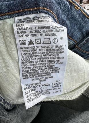 Прямые эластичные джинсы levi’s san francinco4 фото