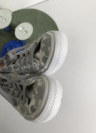 Рефлективні низькі кеди converse4 фото