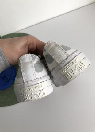 Рефлективні низькі кеди converse8 фото