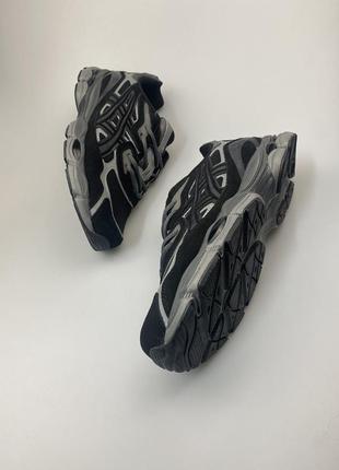 Чоловічі кросівки asics gel-nyc black grey2 фото