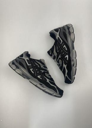 Чоловічі кросівки asics gel-nyc black grey4 фото