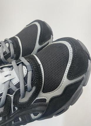 Чоловічі кросівки asics gel-nyc black grey8 фото