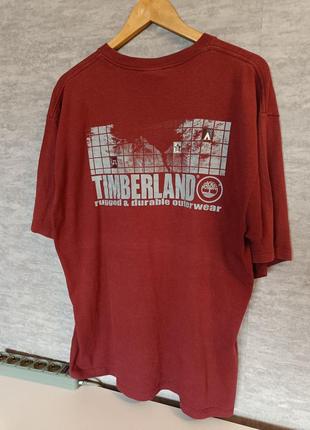 Винтажная футболка faded timberland made in usa