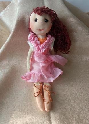 Набор текстильная кукла и одежда. куколка алиса.6 фото