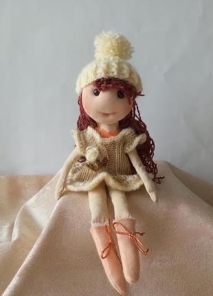 Набор текстильная кукла и одежда. куколка алиса.8 фото