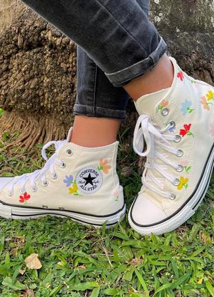 Кеды белые converse chuck taylor оригинал10 фото