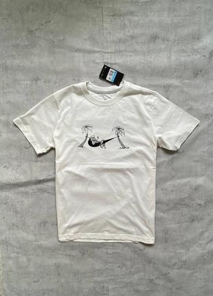 Футболка nike swoosh sb