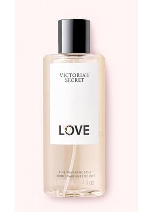 Парфюмированный спрей victoria's secret love элитный, люксовый аромат