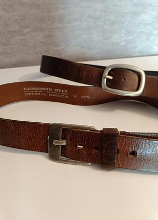 Кожаный cowboy belt ковбойский ремень