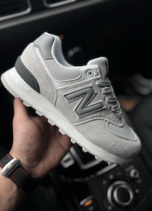 Жіночі-підліткові замшеві кросівки new balance 574