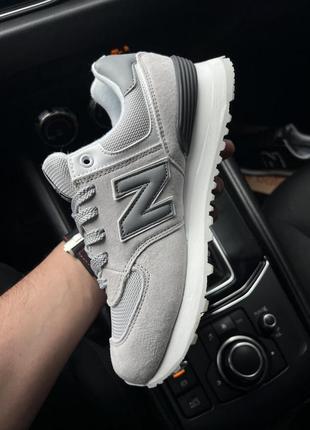 Женские-подростковые замшевые кроссовки new balance 5745 фото