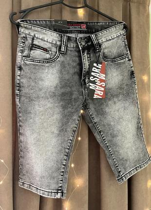 Новые мужские джинсовые шорты 29 р1 фото
