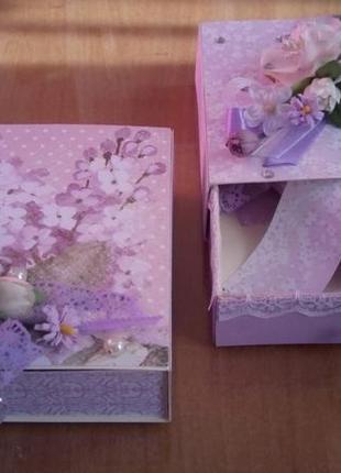 Поздравительные конверты-коробочки на заказ2 фото