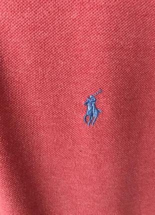 Polo ralph lauren кораллового цвета, размер l3 фото