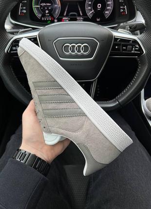 Мужские кроссовки adidas gazelle gray 41-42-43-44-45