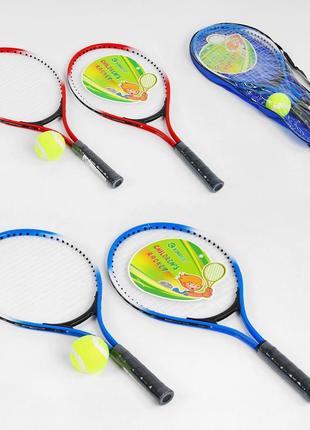 Набір для тенісу c 48198 (30) "tk sport", 2 ракетки, м’яч, 2 кольори, у чохлі
