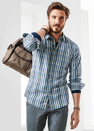 Чоловіча якісна сорочка з біо-бавовни