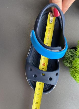 Босоножки, шлепки, сандалии crocs размер с 9, 25 - 26, стелька 15,5 см6 фото