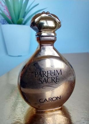 Parfum sacre caron  винтажная миниатюра  3 мл парфюмированная вода2 фото