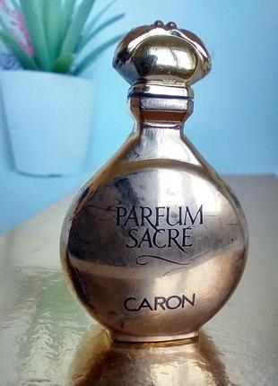 Parfum sacre caron  винтажная миниатюра  3 мл парфюмированная вода3 фото