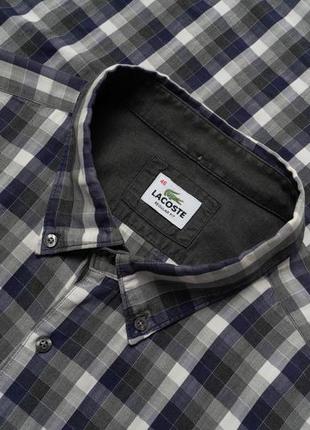 Lacoste regular fit shirt&nbsp;&nbsp;мужская рубашка1 фото