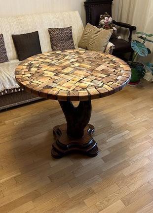 Єксклюзивний дерев‘яний стіл ручної роботи