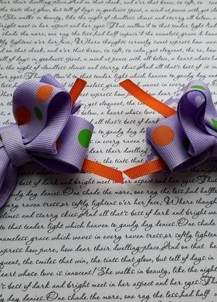 Набір з 2-х бантиків для маленької дівчинки