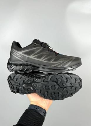 🌱salomon xt-6 black