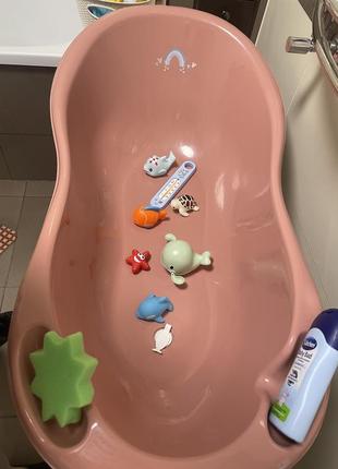 Детская ванна tega baby и подставка для ванны3 фото