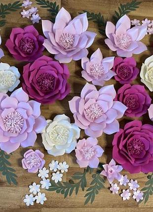 Большой сет , украшение на стену, фотозона из цветов