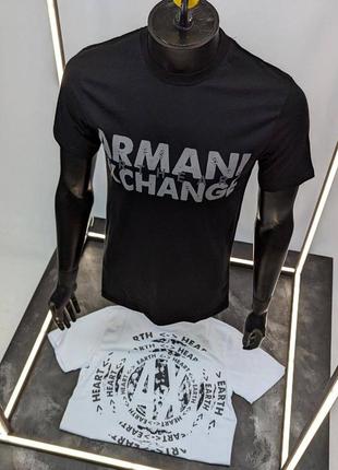 Футболка в стиле armani exchange2 фото