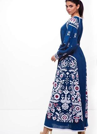 Дизайнерское платье "казацкое барокко"4 фото