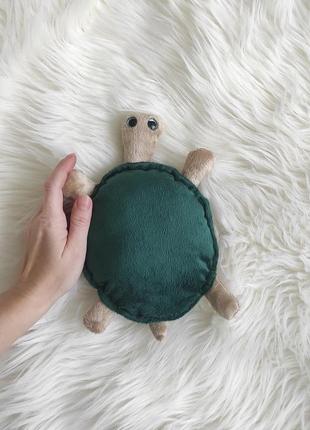 Плюшева іграшка черепаха подарунок зелена черепашка черепашонок ніндзя черепашки ніндзя черепашки8 фото