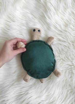 Плюшева іграшка черепаха подарунок зелена черепашка черепашонок ніндзя черепашки ніндзя черепашки3 фото