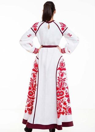 Дизайнерское платье "казацкое барокко"5 фото