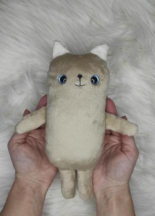 Мягкий котик плюшевый мягкая милая игрушка миленькая игрушка котик кот кошка кошечка