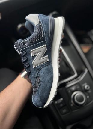 Женские-подростковые замшевые кроссовки new balance 5744 фото