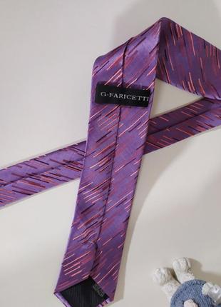 Шикарний фіолетовий краватку3 фото