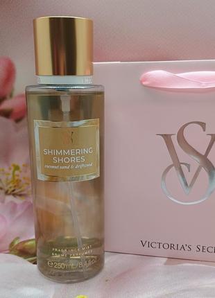 Парфюмированный мист для тела и волос shimmering shores victoria’s secret.