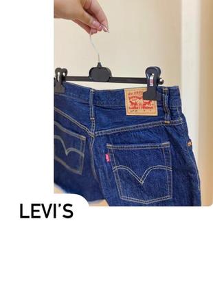 Джинсовые шорты levi’s1 фото