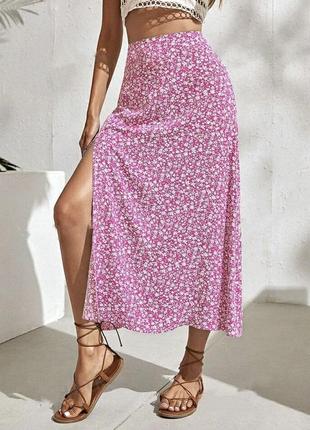 Женская юбка миди разных расцветок10 фото