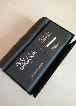 Black goldskin edp 100 ml. ramon molvizar (испания)2 фото