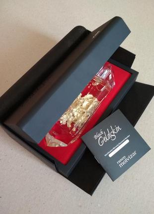 Black goldskin edp 100 ml. ramon molvizar (испания)3 фото
