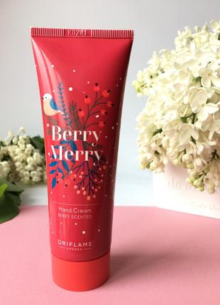 Крем для рук berry merry oriflame, 75 мл, оріфлейм крем7 фото