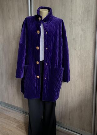 Guy laroche роскошная винтажная стеганая куртка жакет1 фото