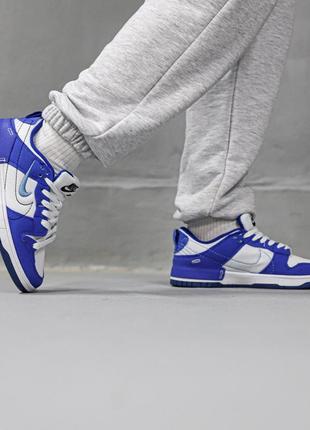 Кросівки nike dunk low disrupt 2 white royal8 фото