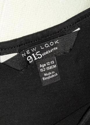 🎁1+1=3 стильная черная оригинальная футболка new look, размер 42 - 446 фото