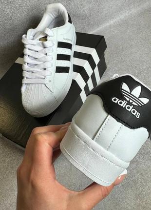 Мужские кроссовки adidas superstar/ стильные мужские кроссовки adidas superstar9 фото